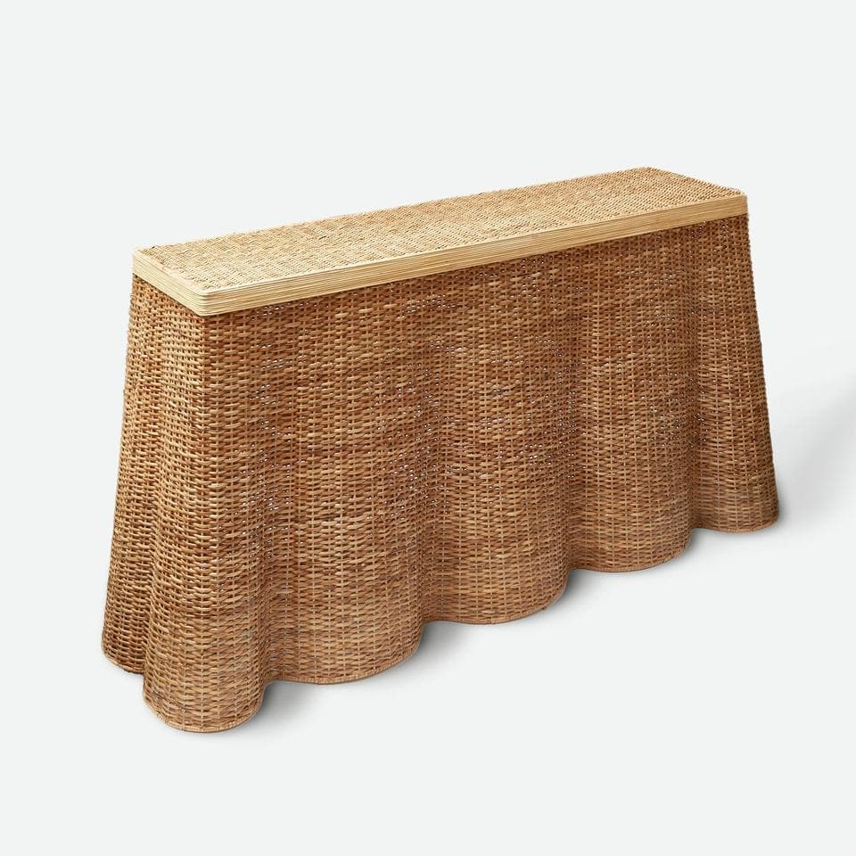 Midori Rattan Konsolentisch — Bild 2