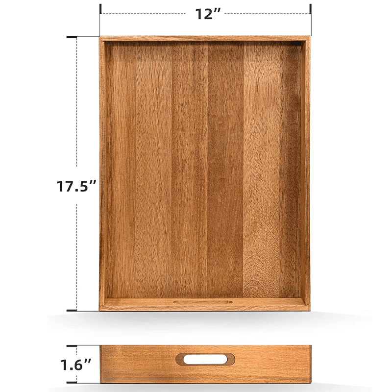 Mori Akazienholz Tablett — Bild 3